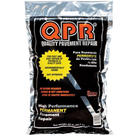 qpr 50-lb asphalt patch reviews